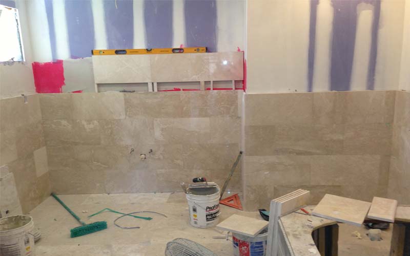 Bathroom Wall Tile Installation