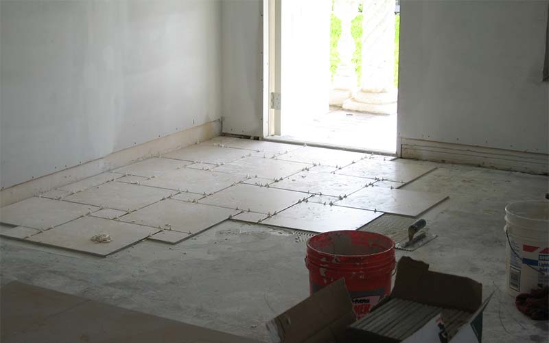 Porcelain Tile Installation